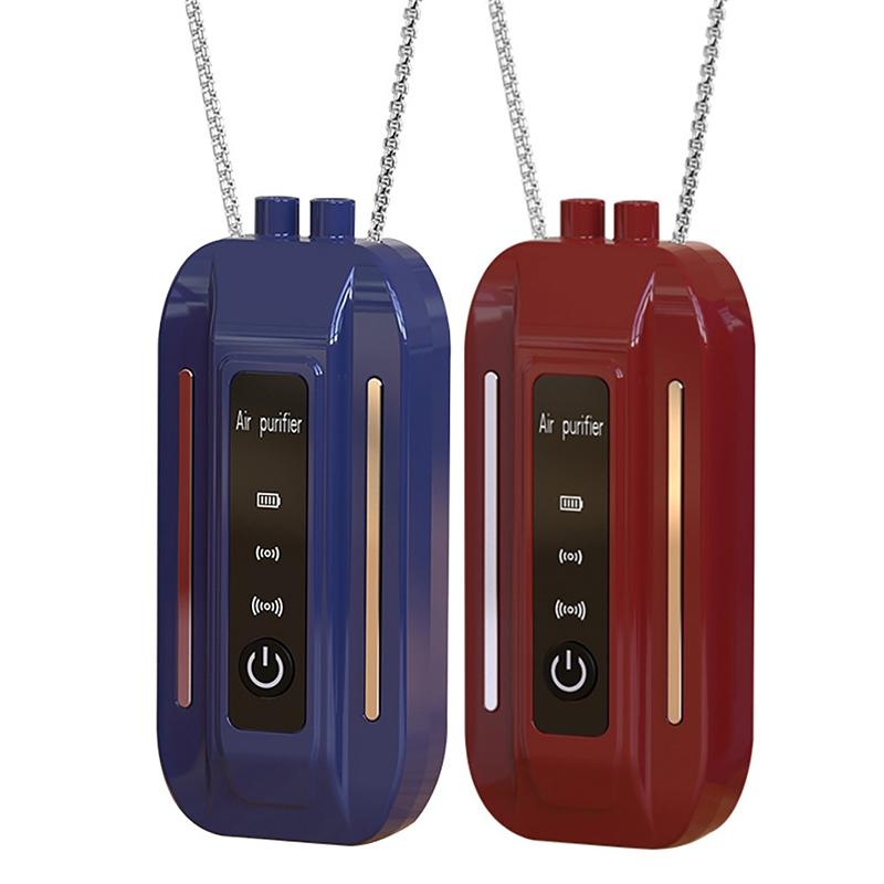 2Pcs Air Purifier Personal Wearable Mini Portable 700 MAh Battery Negative Ion Necklace Hanging Neck Air Purifier
2Pcs Air Purifier Personal Wearable Mini Portable 700 MAh Battery Negative Ion Necklace Hanging Neck Air Purifier