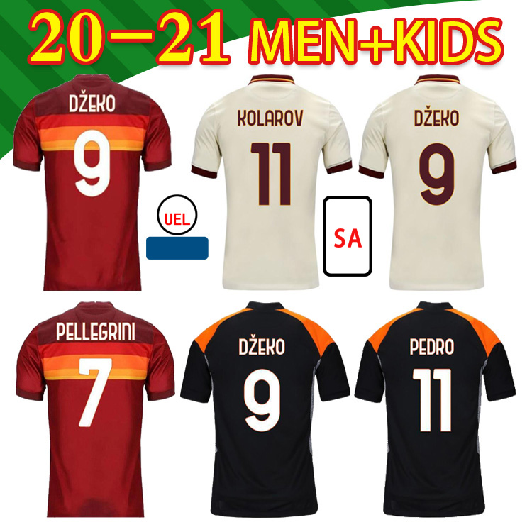 2021 TOTTI DE ROSSI Soccer Jersey ZANIOLO DZEKO PASTORE KLUIVERT 20 21 KOLAROV High-quality Football Shirt Men Kids kit +Socks, Black;yellow
2021 TOTTI DE ROSSI Soccer Jersey ZANIOLO DZEKO PASTORE KLUIVERT 20 21 KOLAROV High-quality Football Shirt Men Kids kit +Socks, Black;yellow