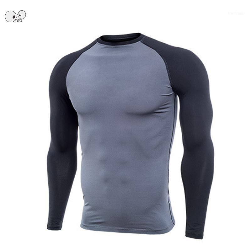 Quick Dry Elastic Compression Running Shirts Mens Gym Fitness Long Sleeve Raglan T Shirt Breathable Sportswear Rashgard Tops1, Gray black
Quick Dry Elastic Compression Running Shirts Mens Gym Fitness Long Sleeve Raglan T Shirt Breathable Sportswear Rashgard Tops1, Gray black