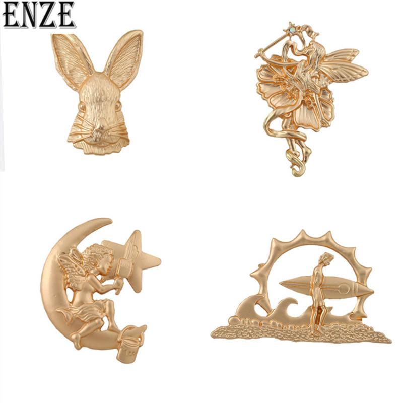 ENZE fashion ladies new gold color simple brooch moon for men and women girls jewelry boy cute accessories Christmas gifts
ENZE fashion ladies new gold color simple brooch moon for men and women girls jewelry boy cute accessories Christmas gifts