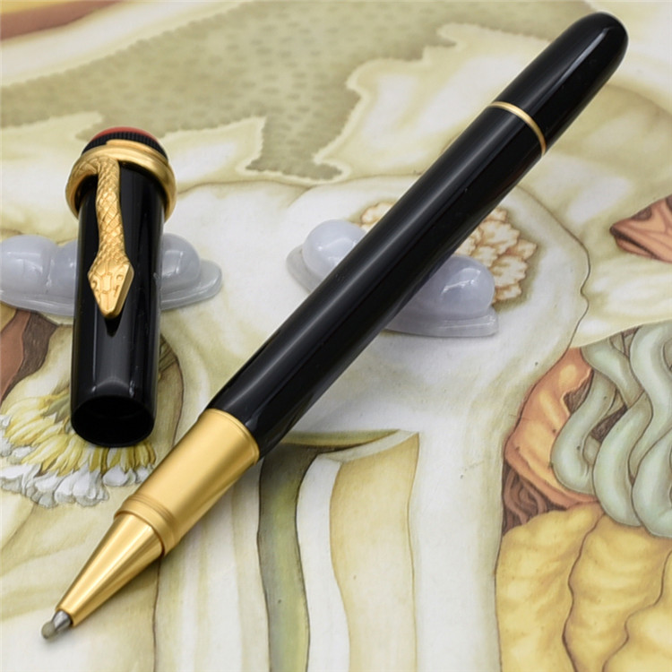 New pen unique pen size Heritage Collection Ballpoint Pens Special Edition Mon black rolllerball pen Snake clip, Blue;orange
New pen unique pen size Heritage Collection Ballpoint Pens Special Edition Mon black rolllerball pen Snake clip, Blue;orange