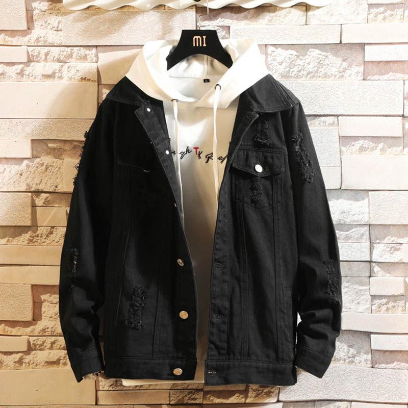 Men's denim jacket spring and autumn Korean trend tooling clothes loose jacket autumn tide brand, Blue
Men's denim jacket spring and autumn Korean trend tooling clothes loose jacket autumn tide brand, Blue
