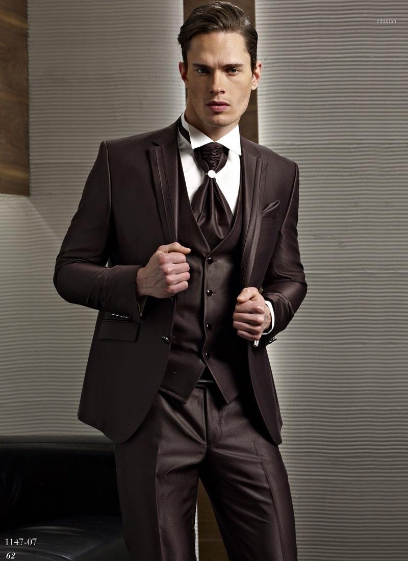 2020 Latest Coat Pant Designs Brown Men Suit Tuxedo Slim Fit Skinny 3 Piece Gentle Custom Prom Blazer Groom Suit Terno Masculino1, Custom color
2020 Latest Coat Pant Designs Brown Men Suit Tuxedo Slim Fit Skinny 3 Piece Gentle Custom Prom Blazer Groom Suit Terno Masculino1, Custom color