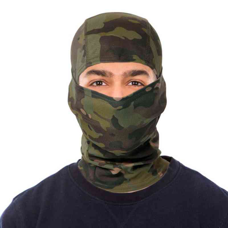 Tactical Balaclava Full Face Mask Camouflage Wargame Helmet Liner Cap Cycling Bicycle Ski Mask Airsoft Scarf Cap Y1229