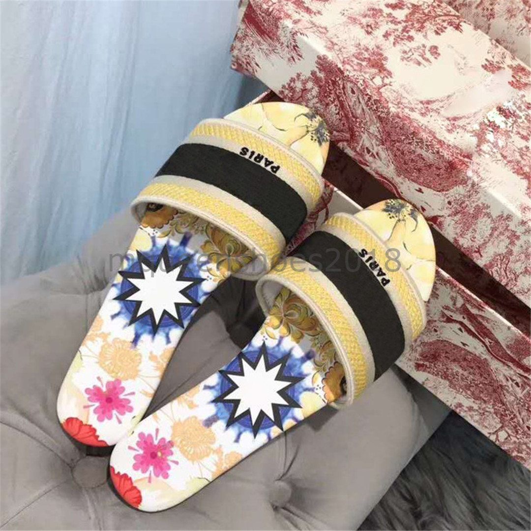 New Paris Scuffs Womens Slippers Summer Sandals Beach Slides Ladies Flip Flops Sexy Multicolors Embroidered Floral Shoes, Black
New Paris Scuffs Womens Slippers Summer Sandals Beach Slides Ladies Flip Flops Sexy Multicolors Embroidered Floral Shoes, Black