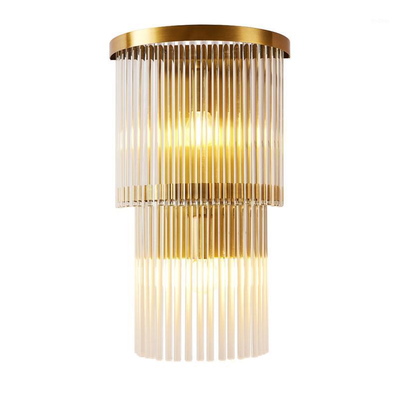 Post Modern LED Wall Lights Luxury Crystal Glass Lampshade Golden Hotel Villa Hallway Staircase Indoor Decor Metal Wall Sconces1
Post Modern LED Wall Lights Luxury Crystal Glass Lampshade Golden Hotel Villa Hallway Staircase Indoor Decor Metal Wall Sconces1