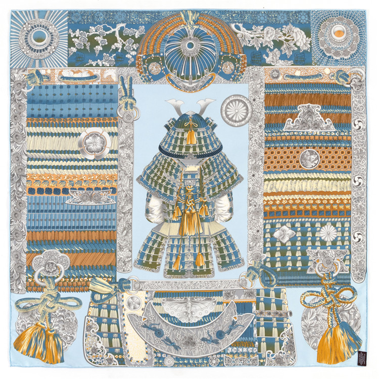 Manual Hand Rolled Twill Silk Scarf Women Palace Tassel Square Scarves Echarpes Foulards Femme Wrap Bandana Hijab 90CM*90CM