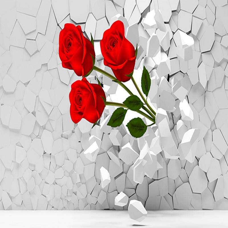 Drop Shipping 3D Photo Wallpaper Custom 3D Stereo Mural Wallpaper Living Room Guest House Restaurant Wedding Room Red Rose Mural, As pic
Drop Shipping 3D Photo Wallpaper Custom 3D Stereo Mural Wallpaper Living Room Guest House Restaurant Wedding Room Red Rose Mural, As pic