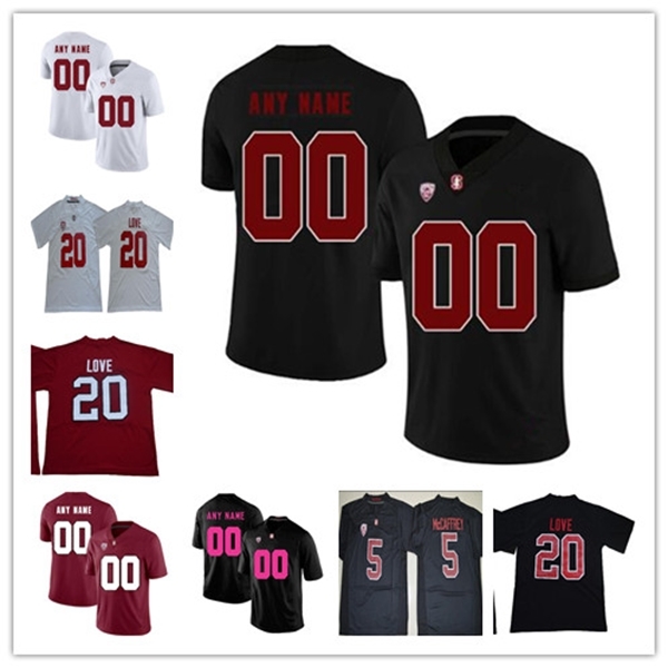 Custom Stanford Cardinal Football Any Name Number BLack Red White 20 Bryce Love 15 Davis Mills 5 McCaffrey Ertz Elway 12 Luck College Jersey
Custom Stanford Cardinal Football Any Name Number BLack Red White 20 Bryce Love 15 Davis Mills 5 McCaffrey Ertz Elway 12 Luck College Jersey