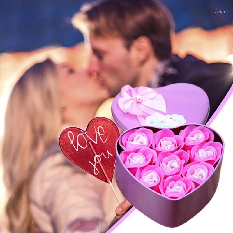 Creative Design Valentine's Day Gift Birthday Valentine's Day Gift 9 Roses Couple Cute Heart-shaped Box Rose Soap Flower#YL101, Blue
Creative Design Valentine's Day Gift Birthday Valentine's Day Gift 9 Roses Couple Cute Heart-shaped Box Rose Soap Flower#YL101, Blue