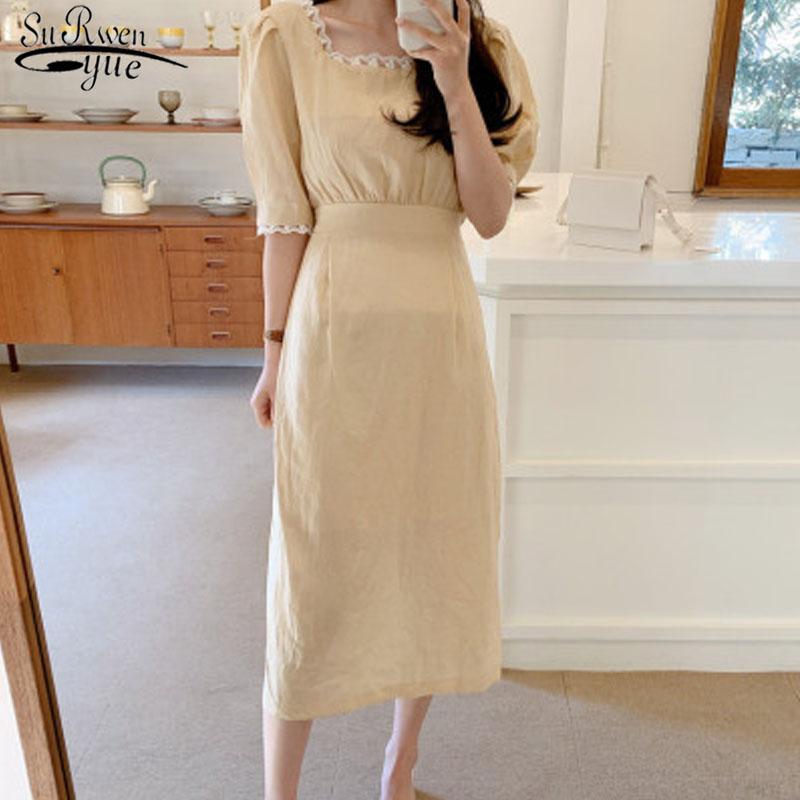Casual Dresses French Summer Dress 2022 Cotton Square Neck Lace For Women Plus Size Elegant Bubble Sleeve Vestidos Chic 13957, Black;gray
Casual Dresses French Summer Dress 2022 Cotton Square Neck Lace For Women Plus Size Elegant Bubble Sleeve Vestidos Chic 13957, Black;gray
