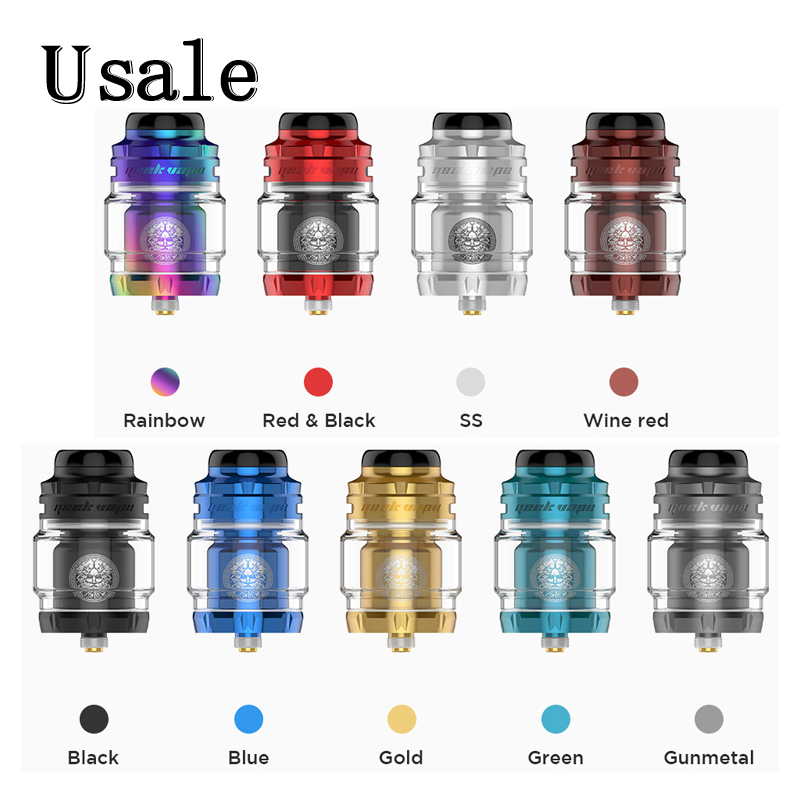 Geekvape Zeus X Mesh RTA 25mm 4.5ml ZX II Tank Leakproof Top Airflow System Atomizer with Mesh Modular Build Deck 100% Original
Geekvape Zeus X Mesh RTA 25mm 4.5ml ZX II Tank Leakproof Top Airflow System Atomizer with Mesh Modular Build Deck 100% Original
