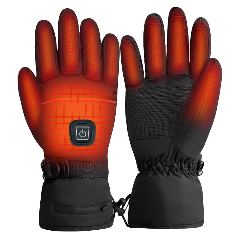 Motorcycle Heated Gloves Touch Screen Winter Warm Skiing Gloves Waterproof Rechargeable Heating Thermal For Snowmobile XL, Black
Motorcycle Heated Gloves Touch Screen Winter Warm Skiing Gloves Waterproof Rechargeable Heating Thermal For Snowmobile XL, Black
