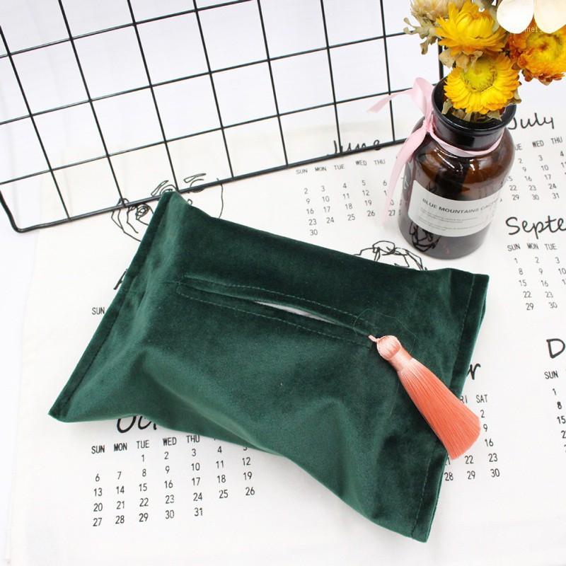 New Nordic velvet tissue box paper roll napkin holder paper cover for car tissue box home desk decoration1
New Nordic velvet tissue box paper roll napkin holder paper cover for car tissue box home desk decoration1