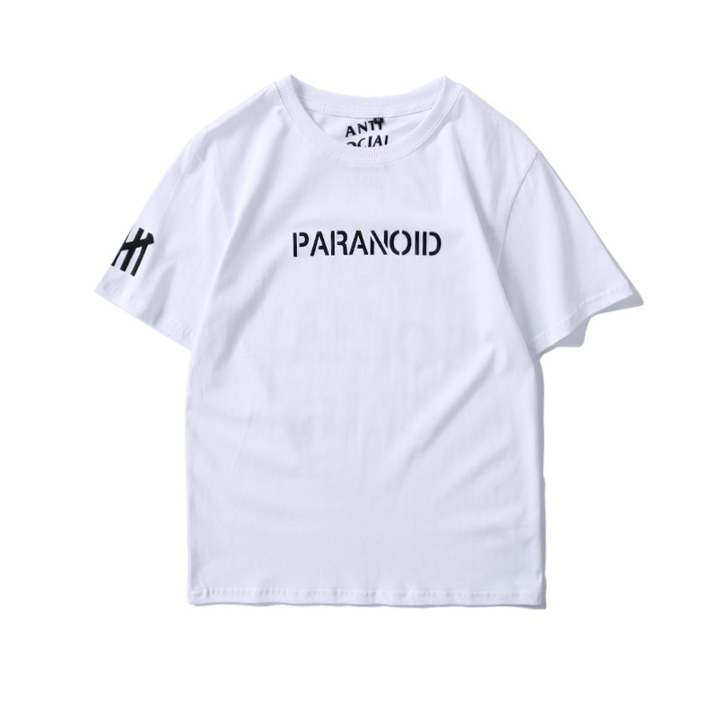 men and women kanyes wests 100% cotton short sleeve anti social social clubs classic t shirts 2020, White;black
men and women kanyes wests 100% cotton short sleeve anti social social clubs classic t shirts 2020, White;black