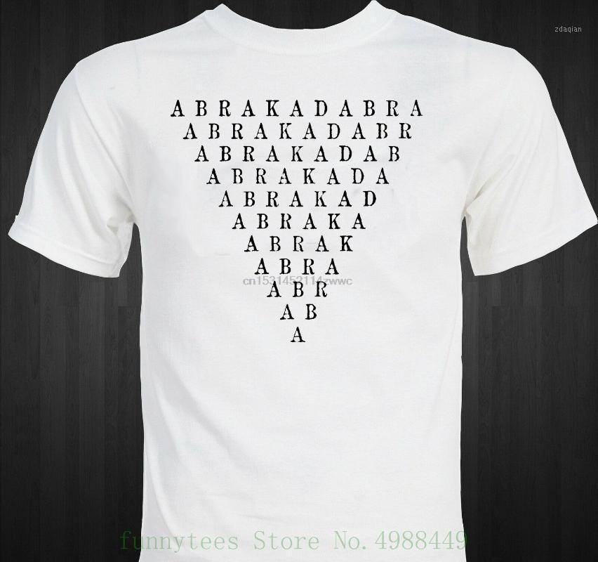 Abracadabra - Magical Incantation - Magick Aleister Crowley Mystic T Shirt Summer O-neck Hipster Tops1, Men-darkpurple
Abracadabra - Magical Incantation - Magick Aleister Crowley Mystic T Shirt Summer O-neck Hipster Tops1, Men-darkpurple
