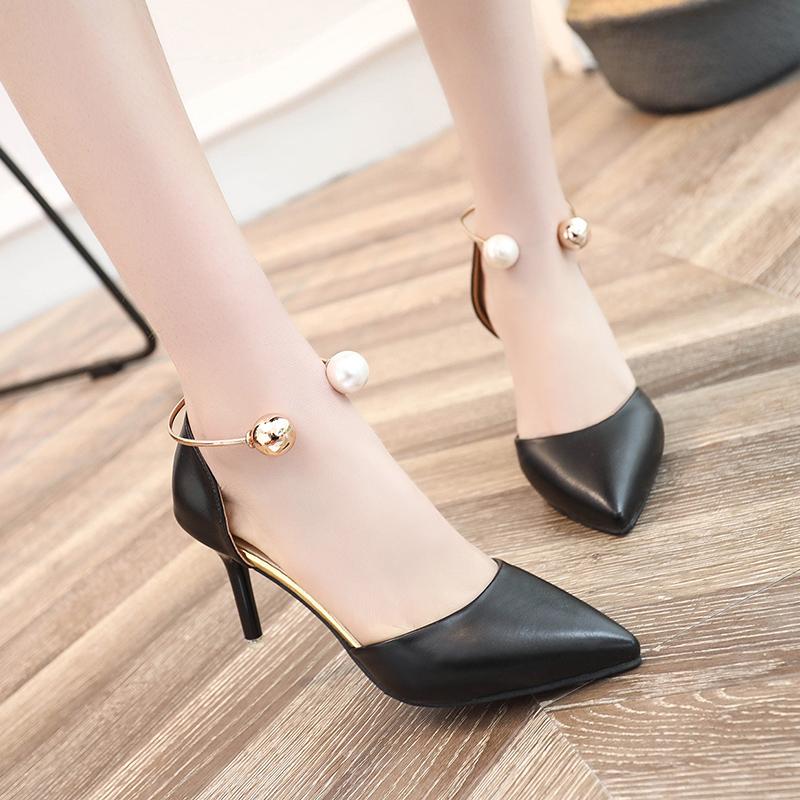 Fashion Spring Autumn Super High Heels Metal Thin Women Pumps Black Pointed Toe Sexy Wedding Shoes Valentine W32-51
Fashion Spring Autumn Super High Heels Metal Thin Women Pumps Black Pointed Toe Sexy Wedding Shoes Valentine W32-51