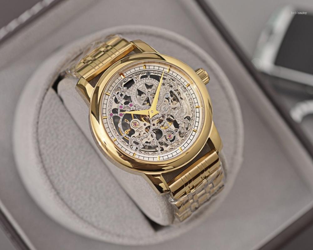 Wristwatches Designer Watches Automatic Movement 41*11mm 316L Stainless Steel Band Watch Male Clock High Christmas Party Gift11
Wristwatches Designer Watches Automatic Movement 41*11mm 316L Stainless Steel Band Watch Male Clock High Christmas Party Gift11