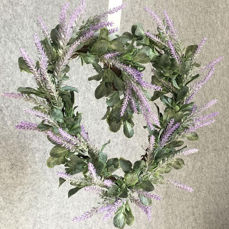 JEYL Heart Shaped Lavender Wreaths, Artificial Flocking Romantic Garland for Christmas Valentines Day Door Wall Decoration, Purple
JEYL Heart Shaped Lavender Wreaths, Artificial Flocking Romantic Garland for Christmas Valentines Day Door Wall Decoration, Purple