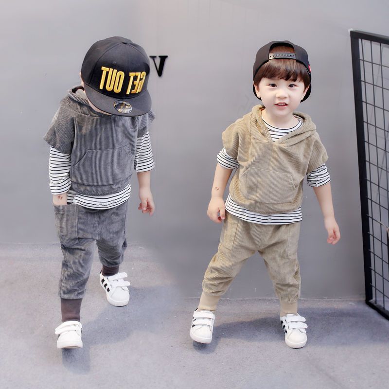 Children's clothing set winter kids clothes hoodie cute skirt + trousers set 3 pieces baby girl clothes autumn set girl clothesX1019