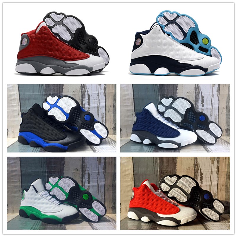 13s Jumpman Basketball Shoes Mens Womens Lucky Green Soar Playground Chicago Lakers Flint Playground Black Cat Sports Sneakers Trainers
13s Jumpman Basketball Shoes Mens Womens Lucky Green Soar Playground Chicago Lakers Flint Playground Black Cat Sports Sneakers Trainers