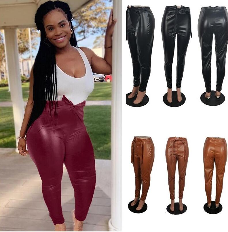 Women PU Leather Tight Leggings Pants S-4XL PLus Size Solid Fashion DesignHigh Waist Pencil Pants Casual Party Bottom Front Belt Bows F92904, Blue
Women PU Leather Tight Leggings Pants S-4XL PLus Size Solid Fashion DesignHigh Waist Pencil Pants Casual Party Bottom Front Belt Bows F92904, Blue