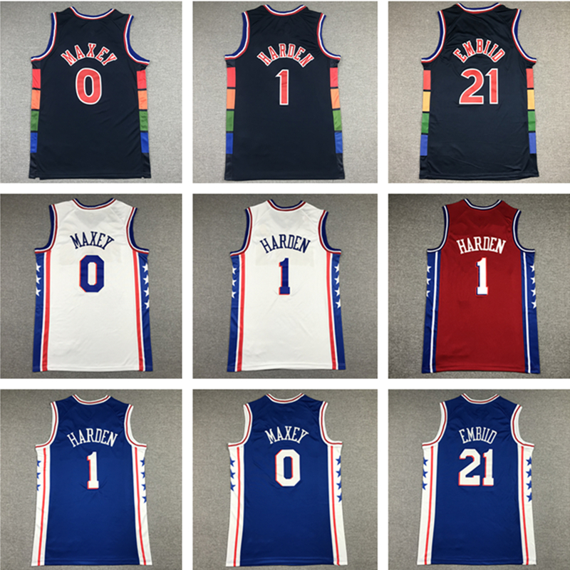 75th Anniversary City 1 harden jersey Joe Embiid 2021 Esition Tobias 12 Harris Matisse 22 Thybulle Seth Curry Tyrese 0 Maxey Ben Simmons Basketball Jerseys, Color 8
75th Anniversary City 1 harden jersey Joe Embiid 2021 Esition Tobias 12 Harris Matisse 22 Thybulle Seth Curry Tyrese 0 Maxey Ben Simmons Basketball Jerseys, Color 8
