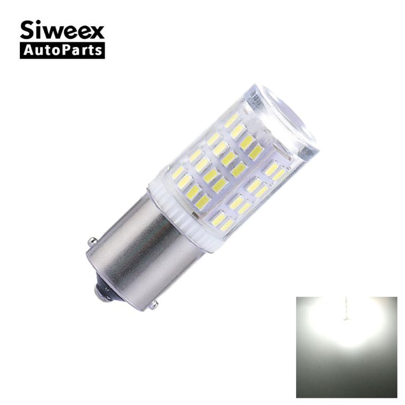 1 Pcs 1156 BA15S 1157 BAY15D Car LED Brake Lights 80 SMD 3014 Reverse Tail Light Turn Signal Bulbs Glass shell White Lamp 12V DC, As pic
1 Pcs 1156 BA15S 1157 BAY15D Car LED Brake Lights 80 SMD 3014 Reverse Tail Light Turn Signal Bulbs Glass shell White Lamp 12V DC, As pic