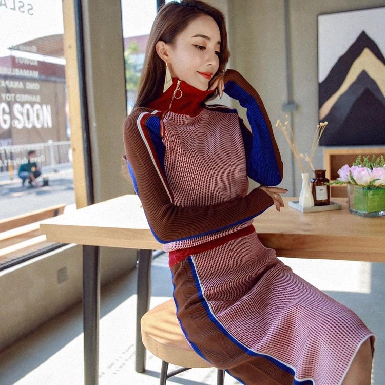 Winter new star temperament of a particular color matching zip package hip skirt suit jacket fashion cultivate one's morality #pj20, Black;gray
Winter new star temperament of a particular color matching zip package hip skirt suit jacket fashion cultivate one's morality #pj20, Black;gray