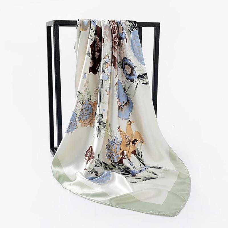 2021 Elegent Women Large Square Silk Scarf Printed 90*90cm Fashion Spring And Autumn Grey And Purple Polyester Silk Scarf Shawl
2021 Elegent Women Large Square Silk Scarf Printed 90*90cm Fashion Spring And Autumn Grey And Purple Polyester Silk Scarf Shawl