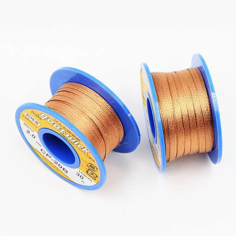 Desoldering Wicks Original Japan GOOT Copper Wire Desoldering Braid Solder Remover Vacuum Sucker BGA Solder Wick Welding Tools
Desoldering Wicks Original Japan GOOT Copper Wire Desoldering Braid Solder Remover Vacuum Sucker BGA Solder Wick Welding Tools