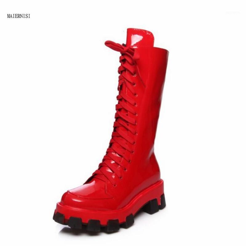 New pattern Genuine Leather Women's boots Medium boots female winter Authentic ladies shoes 4CM Thick heel 3-8 9 MAIERNIS1, Black
New pattern Genuine Leather Women's boots Medium boots female winter Authentic ladies shoes 4CM Thick heel 3-8 9 MAIERNIS1, Black