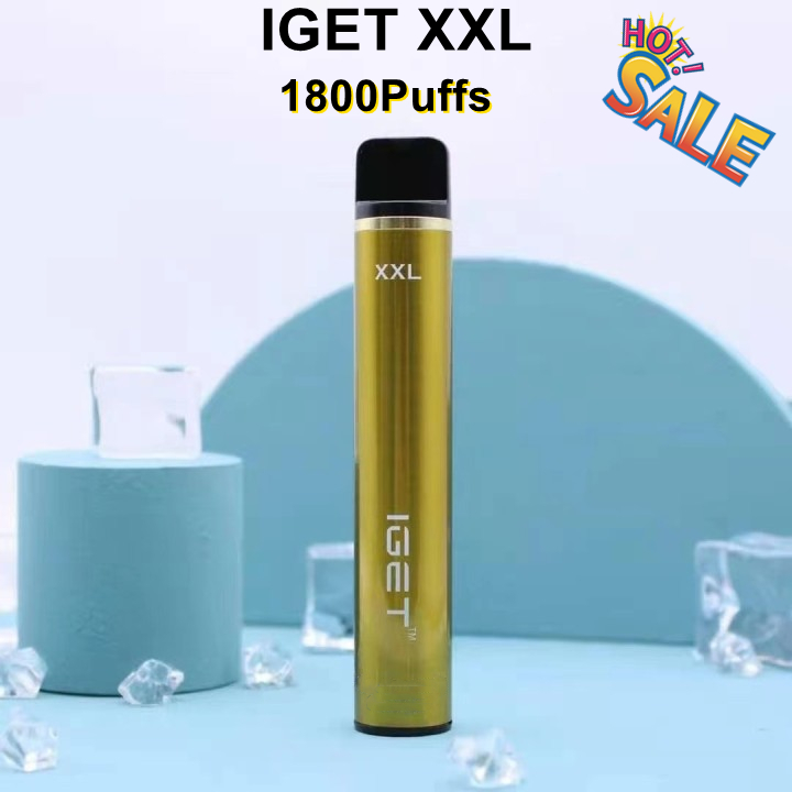 Flow XXL Disposable Electronic Cigarette Vape Puff IGET 1800 Authentic 7ml Kit Prefilled Portable Stick Pen Plus Device 950mAh 100% Vs Umnc
Flow XXL Disposable Electronic Cigarette Vape Puff IGET 1800 Authentic 7ml Kit Prefilled Portable Stick Pen Plus Device 950mAh 100% Vs Umnc