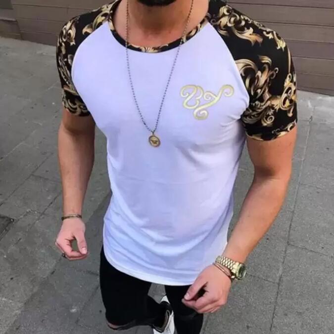 Summer Fashion T-Shirts Floral Printed O Neck Men Black White Casual Hip Hop T-shirts Tees Polos, Green
Summer Fashion T-Shirts Floral Printed O Neck Men Black White Casual Hip Hop T-shirts Tees Polos, Green