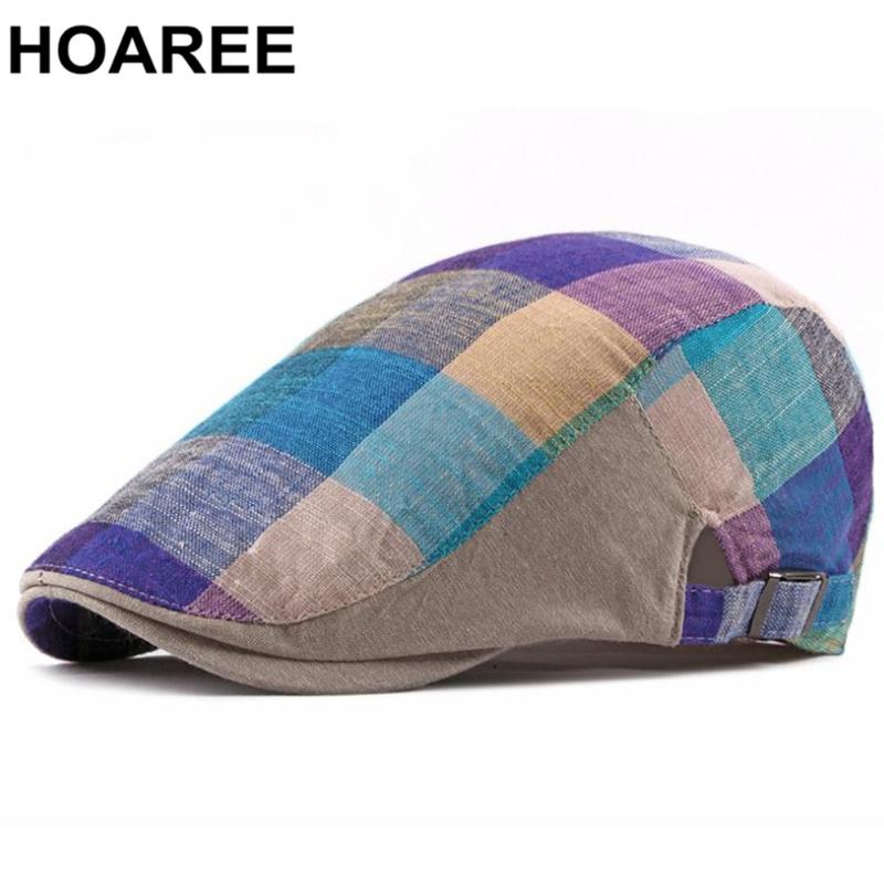 HOAREE Women Men Plaid Flat Cap Cotton Linen Male Female Beret Hat Spring Summer Colorful Vintage Irish Ivy Cap, Blue plaid
HOAREE Women Men Plaid Flat Cap Cotton Linen Male Female Beret Hat Spring Summer Colorful Vintage Irish Ivy Cap, Blue plaid