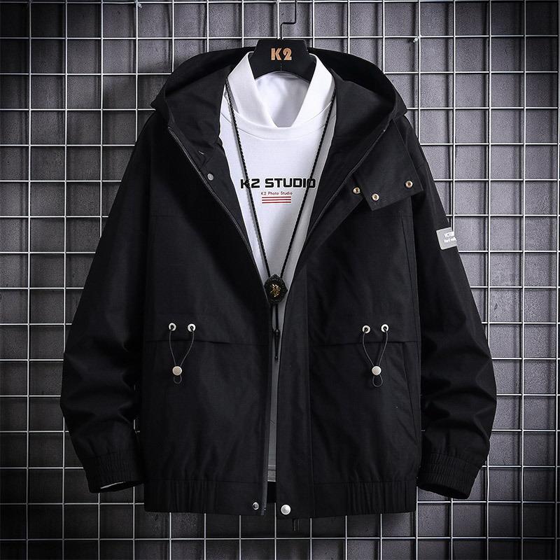 Men Bomber Jacket Men spring autumn Oversized Jackets Coats Fashion Mens Hip Hop Loose Streetwear Windbreaker coat tops, Black
Men Bomber Jacket Men spring autumn Oversized Jackets Coats Fashion Mens Hip Hop Loose Streetwear Windbreaker coat tops, Black