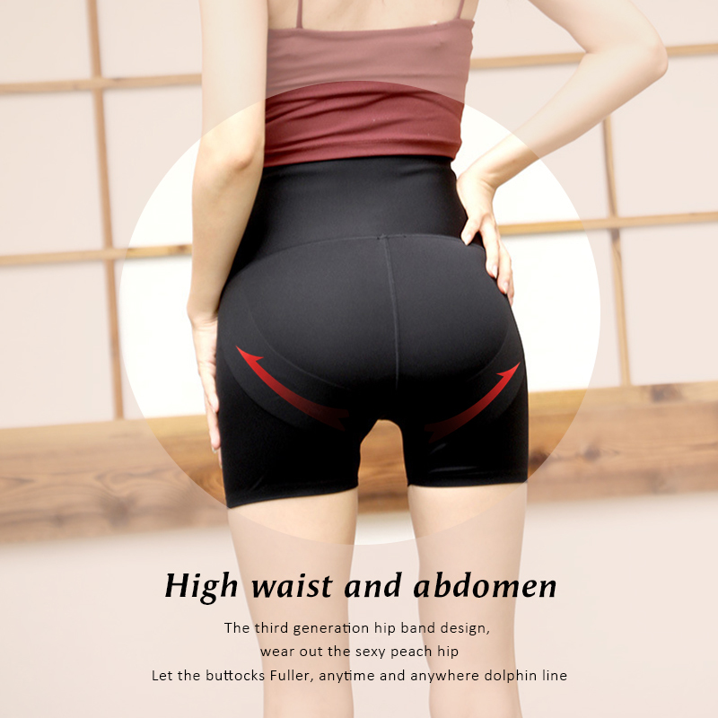 Corset Safety Pants Women's High Waist Push Up Bottom Shaperwear Slimming Shapewear Shorts Summer Soft Trainer 201222