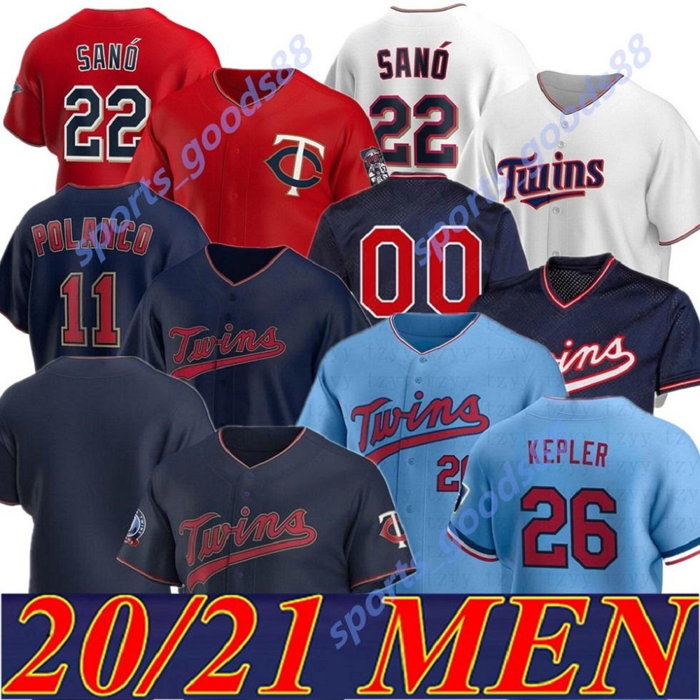 NEW 2021 Baseball Jersey Josh Donaldson Puckett 20 21 Berrios Astudillo Arraez Polanco Miguel Sano Byron Buxton Max Kepler Cruz Rosario 02, 15
NEW 2021 Baseball Jersey Josh Donaldson Puckett 20 21 Berrios Astudillo Arraez Polanco Miguel Sano Byron Buxton Max Kepler Cruz Rosario 02, 15