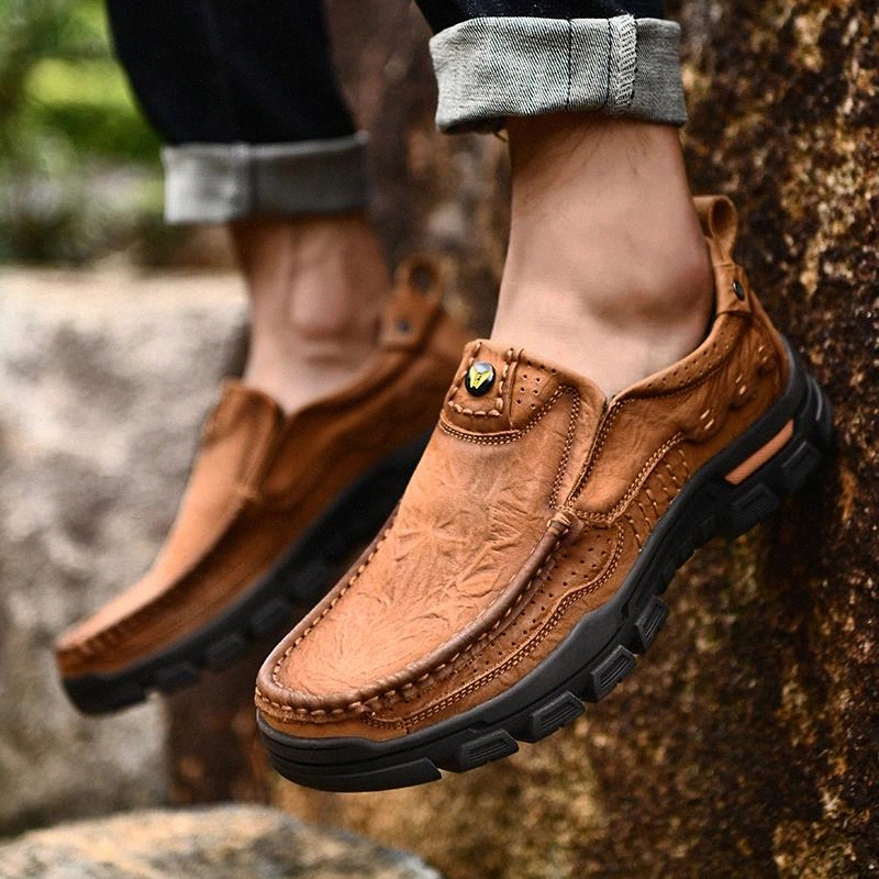 Men shoes geuine leather Non-Slip Hiking Shoes First Layer Cowhide Leather Sneakers lace up oxofrds Men Breathable Hiking Boots #1W7V
Men shoes geuine leather Non-Slip Hiking Shoes First Layer Cowhide Leather Sneakers lace up oxofrds Men Breathable Hiking Boots #1W7V