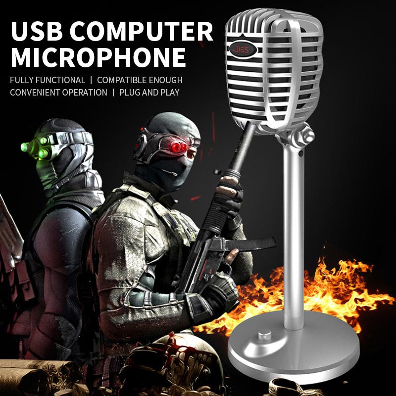 USB Computer Notebook Microphone Singing Home Desktop Game Conference Live Desktop Microphone computer
USB Computer Notebook Microphone Singing Home Desktop Game Conference Live Desktop Microphone computer