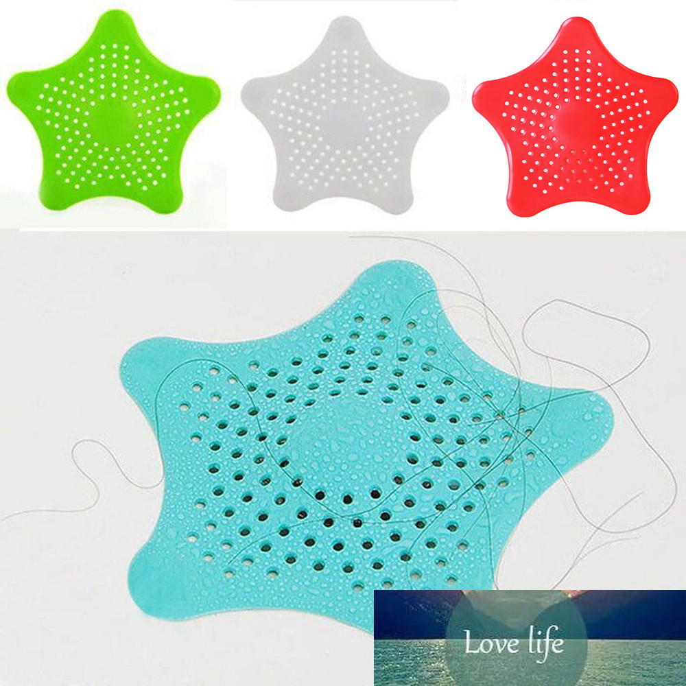 Star Bathroom Drain Hair Catcher Bath Stopper Plug