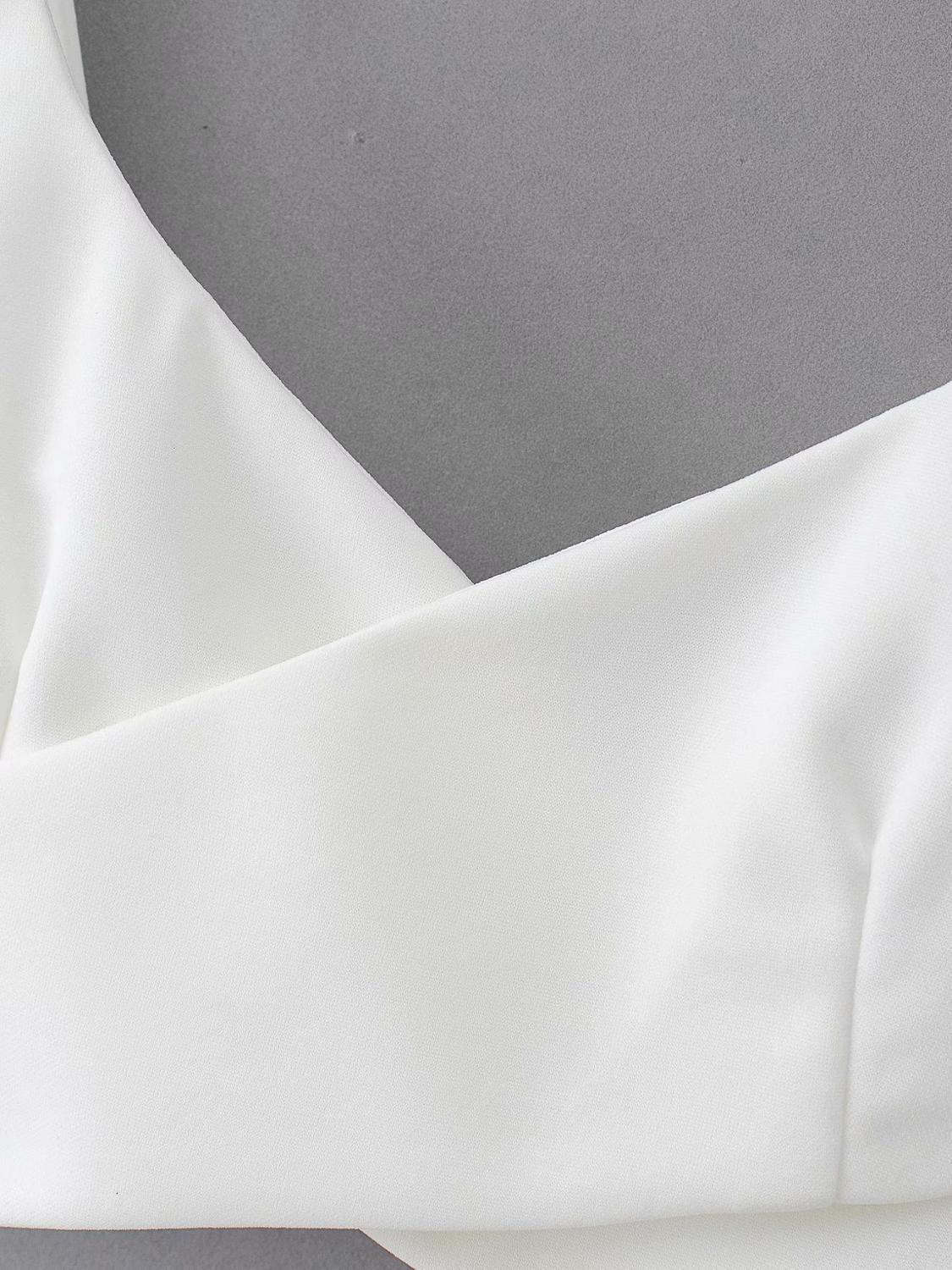 New Women sexy hollow out white Camisole ladies back elastic spaghetti strap short camis tank tops sling crop tops LS6809 T200731