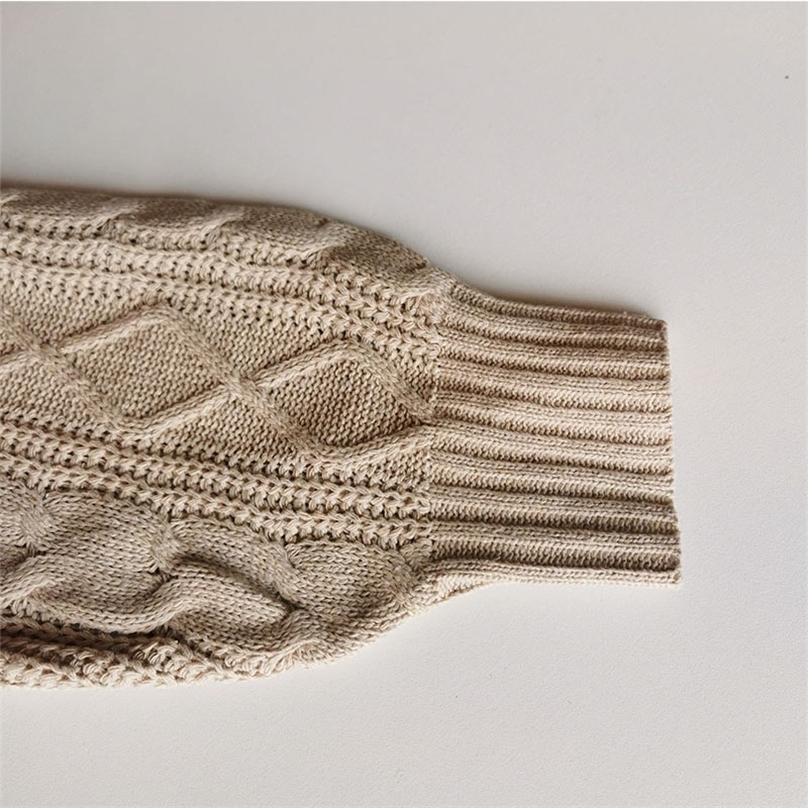 Autumn And Winter Knitted Sweater Twist Pattern Loose Casual Ladies Sweater V-neck Long-sleeved Pullover Lazy Style Sweater Coat 201225