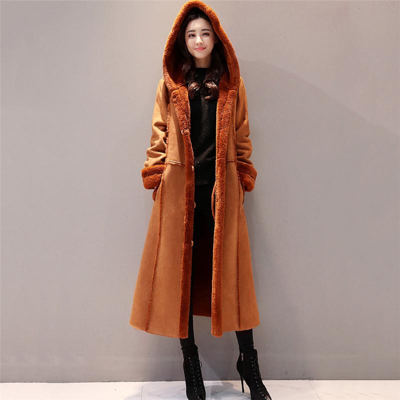 Winter Women Outerwear 2020 New Medium Long Warm Hooded Female Woolen Coat Single-Breasted Thickening Ladies Woolen Jacket Cw165, Gray
Winter Women Outerwear 2020 New Medium Long Warm Hooded Female Woolen Coat Single-Breasted Thickening Ladies Woolen Jacket Cw165, Gray