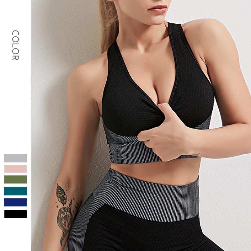 Fashion Breathable Ladies Seamless Top Running Sports Yoga Bra For Gym Fitness Exercise Workout Active Women Elastic Underwear, White
Fashion Breathable Ladies Seamless Top Running Sports Yoga Bra For Gym Fitness Exercise Workout Active Women Elastic Underwear, White