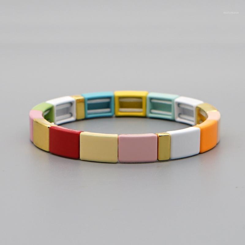Shinus Fashion Enamel Tile Bead Bracelet For Women Boho Colorful Tube Braclet Jewelry 2020 Alloy Bracelets Wholesale Armbanden1
Shinus Fashion Enamel Tile Bead Bracelet For Women Boho Colorful Tube Braclet Jewelry 2020 Alloy Bracelets Wholesale Armbanden1