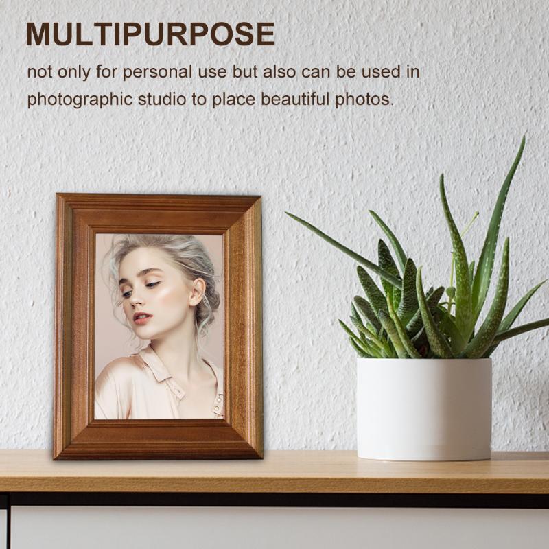 Table Top Picture Frame Rectangle Photo Bedroom High-end High Definition Home Decor Ornament Display Wood Vintage Wall Hanging
Table Top Picture Frame Rectangle Photo Bedroom High-end High Definition Home Decor Ornament Display Wood Vintage Wall Hanging