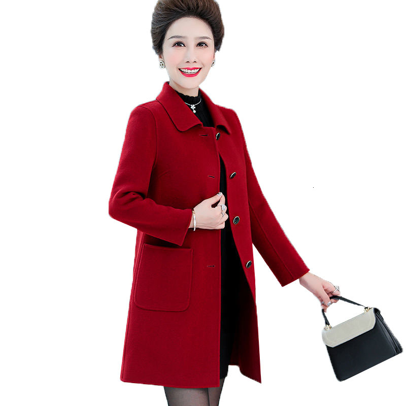 Middle-aged Wool Winter Thicken More Female Cotton Long Noble Med Keep Warm Jacket Plus Size Outerwear R812 Z39f, Red wine
Middle-aged Wool Winter Thicken More Female Cotton Long Noble Med Keep Warm Jacket Plus Size Outerwear R812 Z39f, Red wine