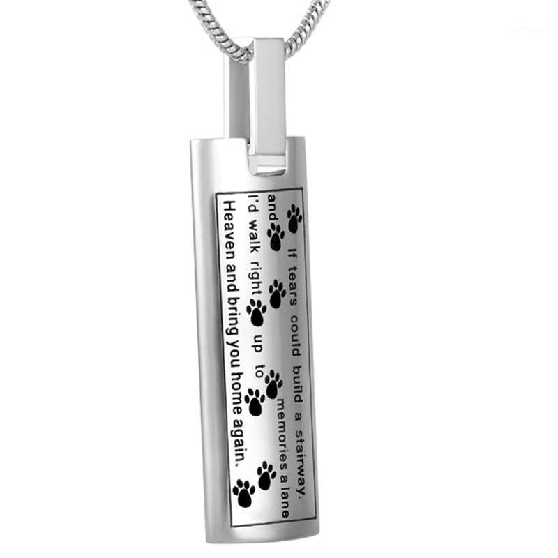 Cremation Ashes jewelry Stainless steel strips, front side carved dog , reverse side free to engrave letters1
Cremation Ashes jewelry Stainless steel strips, front side carved dog , reverse side free to engrave letters1