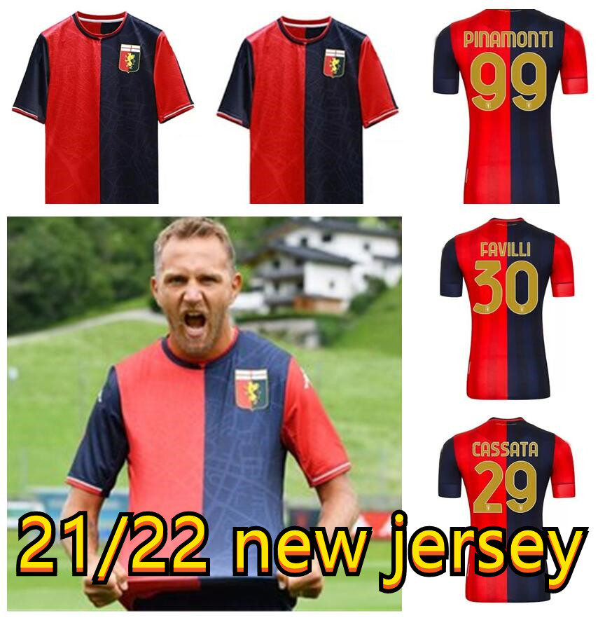 Genoa CFC soccer jerseys home 2021 2022 maglie da calcio GUMUS KOUAME ROMERO STURARO S. PINAMONTI football shirts 21/22 away thailand quality top kids, Home+patch
Genoa CFC soccer jerseys home 2021 2022 maglie da calcio GUMUS KOUAME ROMERO STURARO S. PINAMONTI football shirts 21/22 away thailand quality top kids, Home+patch